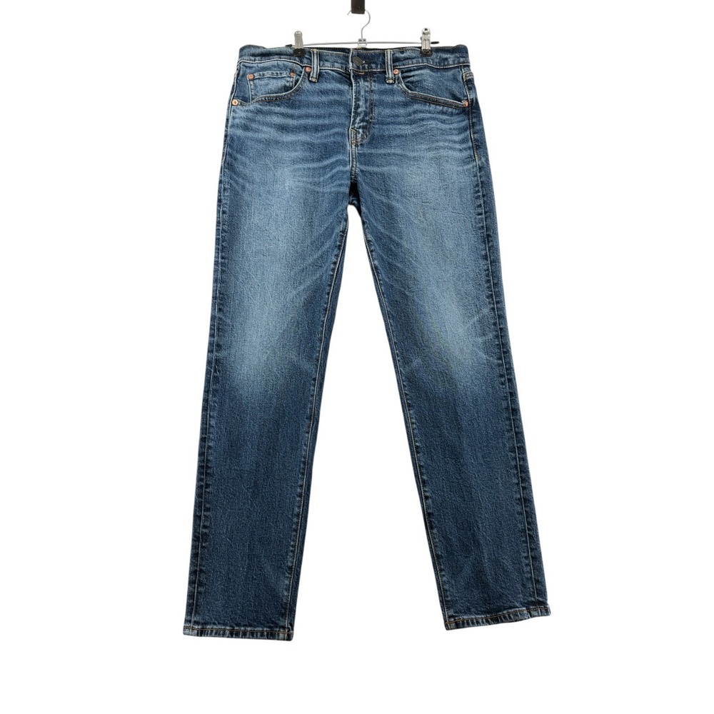 American Eagle Athletic Fit Jeans Mens 31x30 (Fits 32x28.5) Blue Flex Denim